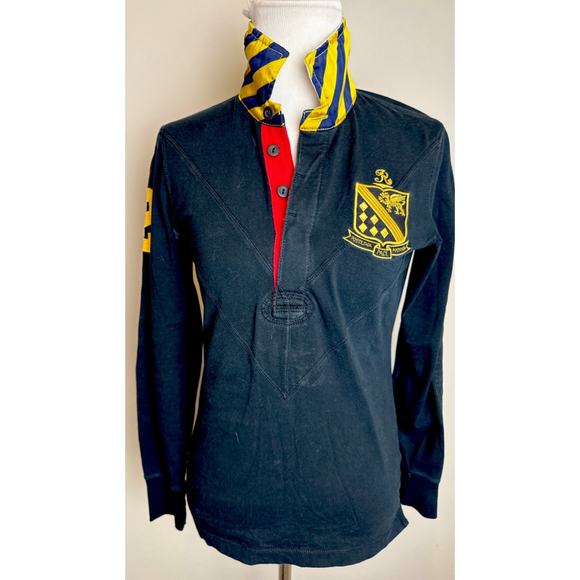 Ralph Lauren Rugby Navy Polo Classic Possession Small - Picture 1 of 8
